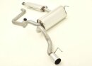 63.5mm catback-system stainless steel