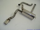 70mm catback-system stainless steel