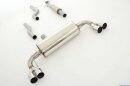 76mm catback-system with tailpipe left &amp; right stainless steel