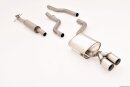 63.5mm catback-system stainless steel