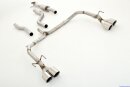 63.5mm catback-system with tailpipe left &amp; right stainless steel