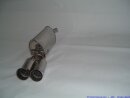 back-silencer stainless steel