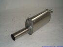 back-silencer stainless steel