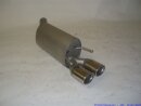 back-silencer aluminised steel