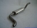76mm back-silencer with tailpipe left &amp; right NE-Look stainless steel