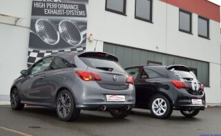 63.5mm catback-system with tailpipe left & right aluminised steel