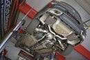 76mm catback-system with tailpipe left &amp; right stainless steel