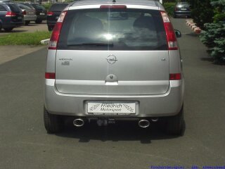 63.5mm catback-system with tailpipe left & right stainless steel