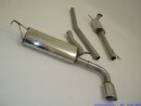 63.5mm catback-system stainless steel