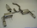 Friedrich Motorsport 3 Zoll (76mm) Duplex-Anlage Edelstahl