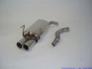 back-silencer stainless steel