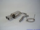 back-silencer stainless steel