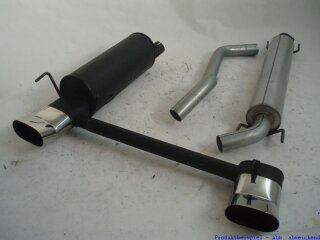 Friedrich Motorsport Gruppe A Duplex-Anlage aluminierter Stahl