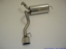 back-silencer stainless steel