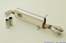 back-silencer stainless steel