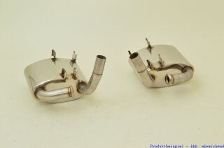 63.5mm catback-system with tailpipe left & right stainless steel