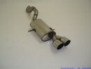 back-silencer stainless steel