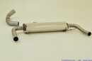 70mm back-silencer with tailpipe left & right...