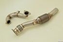 Friedrich Motorsport 55mm Downpipe mit 200 Zellen HJS...