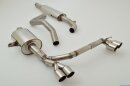 63.5mm catback-system with tailpipe left & right...