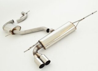 76mm catback-system stainless steel