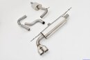 63.5mm catback-system stainless steel