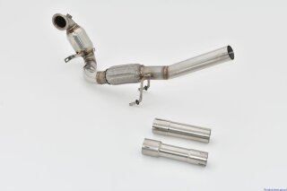 Friedrich Motorsport 63,5mm Downpipe mit 200 Zellen Sport-Kat. Edelstahl