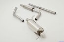 63.5mm catback-system stainless steel