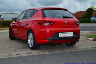 63.5mm catback-system with tailpipe left & right stainless steel