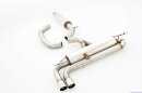 76mm catback-system stainless steel