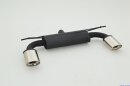 back-silencer with tailpipe left & right aluminised...