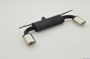back-silencer with tailpipe left & right aluminised...