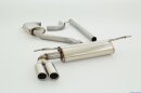 63.5mm catback-system stainless steel