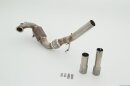 63.5mm downpipe with 200 cells HJS sport catalyst...