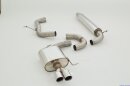 76mm catback-system stainless steel