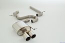 63.5mm catback-system stainless steel