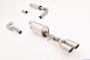 63.5mm catback-system stainless steel