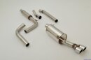 70mm catback-system stainless steel