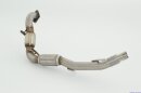 70mm downpipe with 200 cells sport catalyst stainless steel