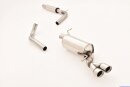 63.5mm catback-system stainless steel