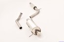 63.5mm catback-system stainless steel