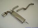 back-silencer stainless steel