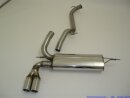 back-silencer stainless steel