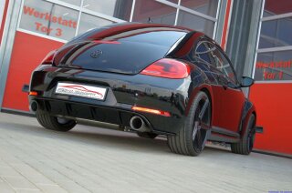 63.5mm catback-system with tailpipe left & right aluminised steel