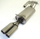 back-silencer stainless steel