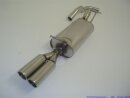 back-silencer stainless steel