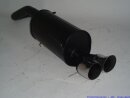 back-silencer aluminised steel