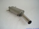 back-silencer aluminised steel