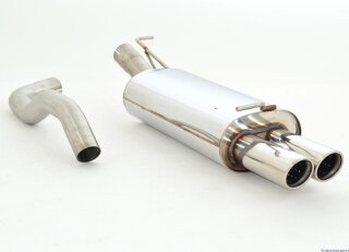 back-silencer stainless steel