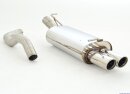 back-silencer stainless steel